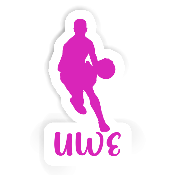 Basketballspieler Sticker Uwe Notebook Basketballspieler Sticker Uwe Gift package Image