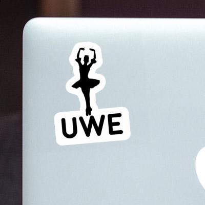 Sticker Uwe Ballerina Notebook Sticker Uwe Ballerina Gift package Image