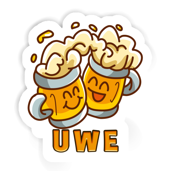 Sticker Beer Uwe Notebook Sticker Beer Uwe Notebook Image