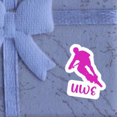 Biker Sticker Uwe Laptop Biker Sticker Uwe Laptop Image