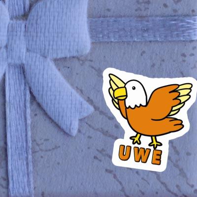 Sticker Vogel Uwe Notebook Sticker Vogel Uwe Gift package Image