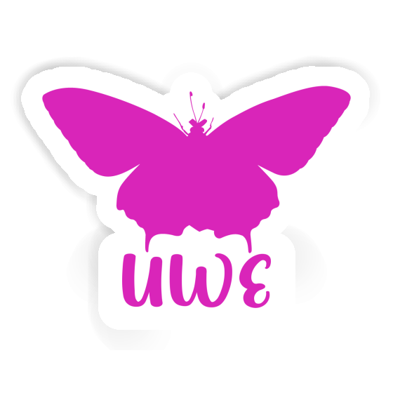 Uwe Autocollant Papillon Laptop Uwe Autocollant Papillon Laptop Image