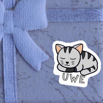 Sticker Uwe Katze Notebook Sticker Uwe Katze Gift package Image