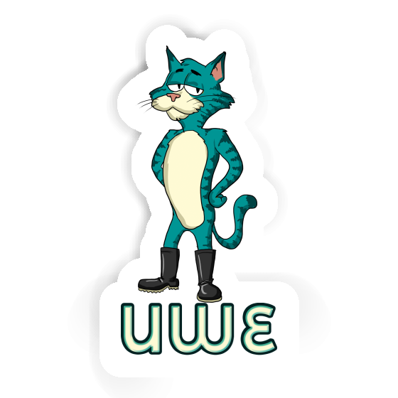 Sticker Uwe Katze Notebook Sticker Uwe Katze Gift package Image
