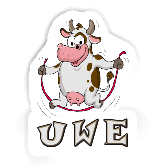Uwe Autocollant Vache Image