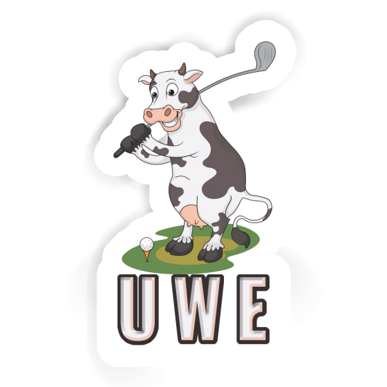 Autocollant Uwe Vache Autocollant Uwe Vache Image