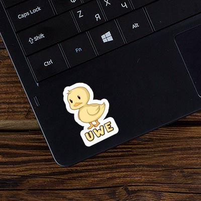 Autocollant Uwe Canard Laptop Autocollant Uwe Canard Laptop Image