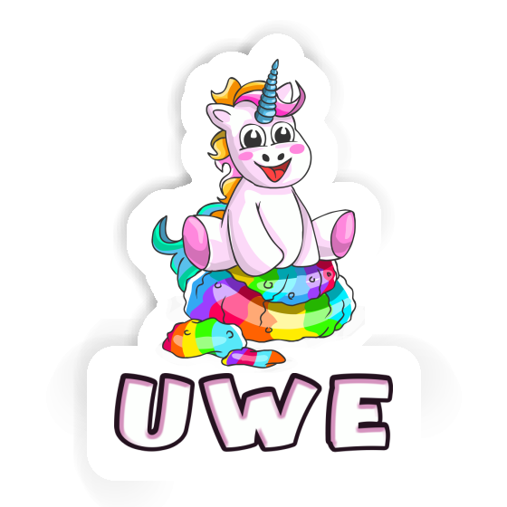 Uwe Aufkleber Baby-Einhorn Gift package Image