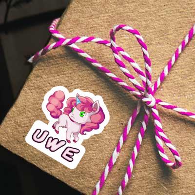Licorne Autocollant Uwe Gift package Image
