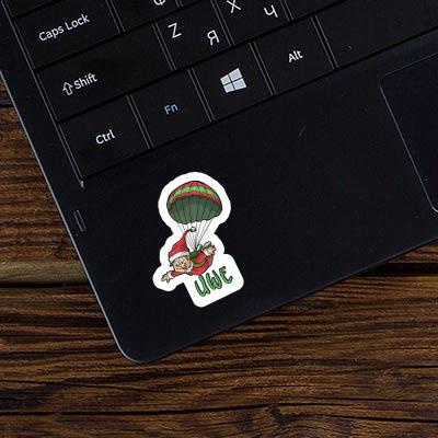 Uwe Sticker Parachute Notebook Uwe Sticker Parachute Gift package Image