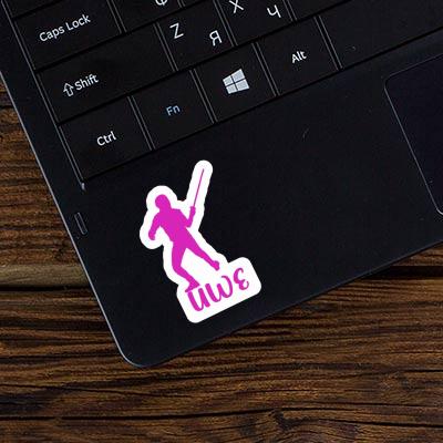 Sticker Uwe Fencer Notebook Sticker Uwe Fencer Gift package Image