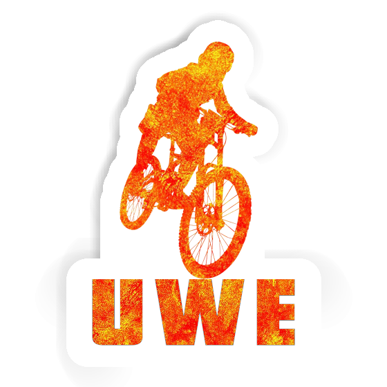 Uwe Autocollant Freeride Biker Notebook Uwe Autocollant Freeride Biker Gift package Image