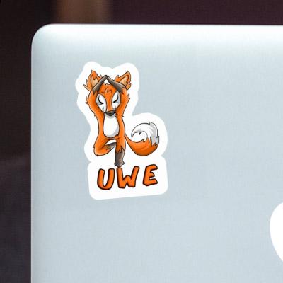 Yoga Fuchs Sticker Uwe Notebook Yoga Fuchs Sticker Uwe Gift package Image