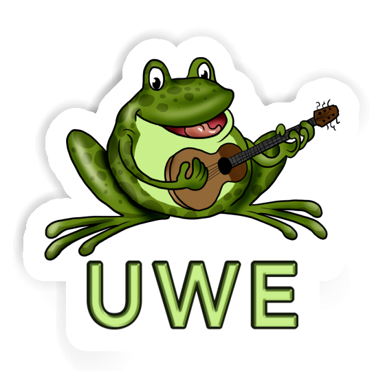 Sticker Frog Uwe Laptop Image