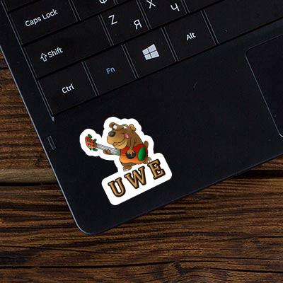 Gitarrenhund Sticker Uwe Gift package Image