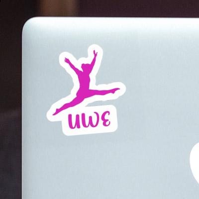 Gymnast Sticker Uwe Notebook Gymnast Sticker Uwe Gift package Image