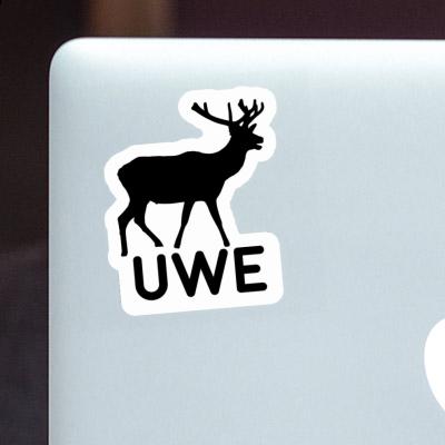 Autocollant Uwe Cerf Notebook Autocollant Uwe Cerf Gift package Image