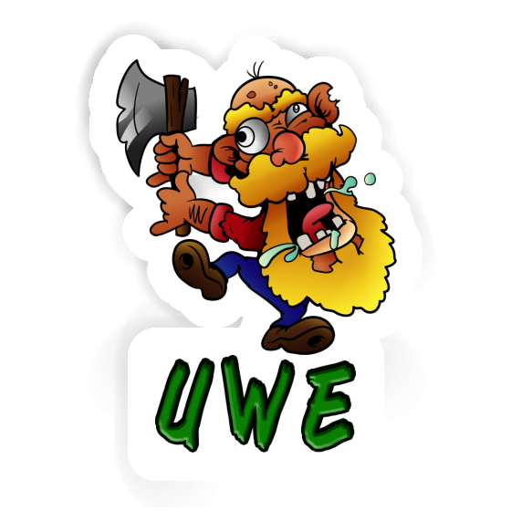 Autocollant Uwe Forestier Notebook Autocollant Uwe Forestier Gift package Image