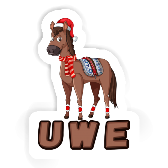 Uwe Sticker Horse Laptop Uwe Sticker Horse Laptop Image