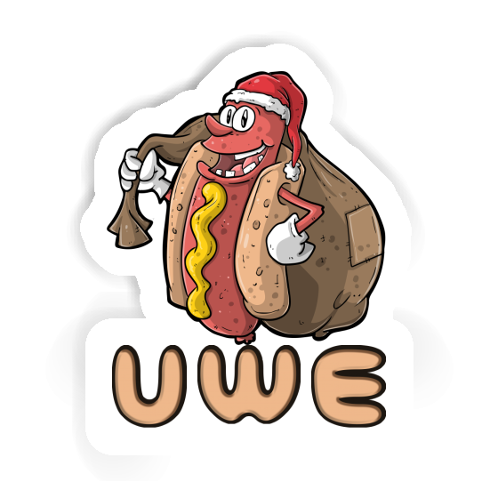 Uwe Sticker Hot Dog Notebook Uwe Sticker Hot Dog Gift package Image