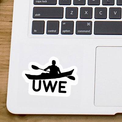 Kayaker Sticker Uwe Notebook Kayaker Sticker Uwe Gift package Image