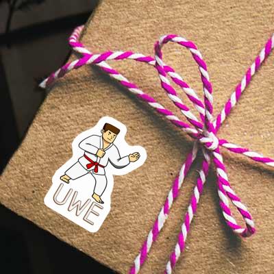 Sticker Uwe Karateka Laptop Sticker Uwe Karateka Laptop Image