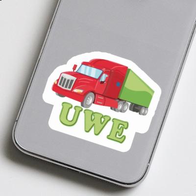 Sticker Uwe Articulated lorry Image