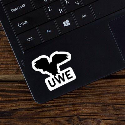 Hibou Autocollant Uwe Notebook Hibou Autocollant Uwe Gift package Image