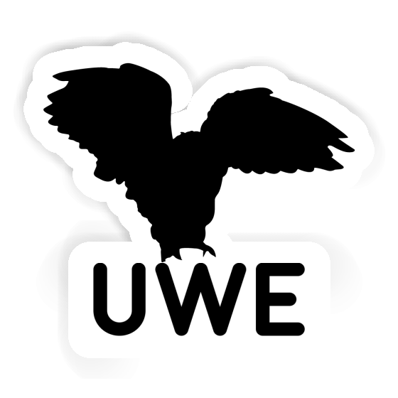 Hibou Autocollant Uwe Laptop Hibou Autocollant Uwe Laptop Image