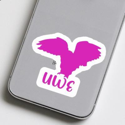 Autocollant Uwe Hibou Notebook Autocollant Uwe Hibou Gift package Image