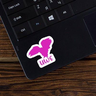 Sticker Uwe Owl Laptop Sticker Uwe Owl Laptop Image