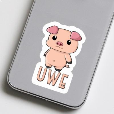 Autocollant Porcelet Uwe Laptop Image
