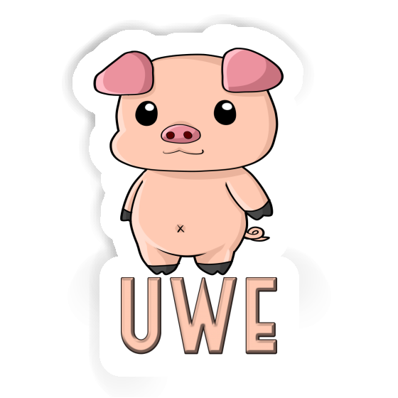 Autocollant Porcelet Uwe Image