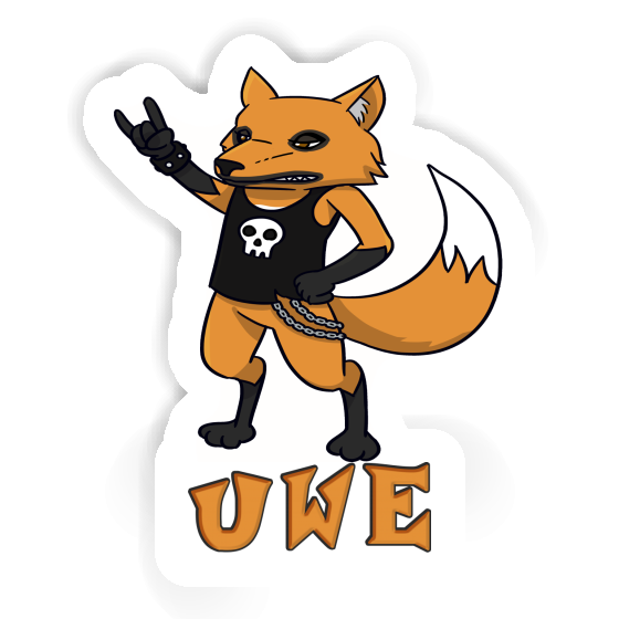 Renard Autocollant Uwe Notebook Renard Autocollant Uwe Gift package Image