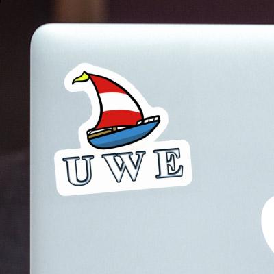 Sailboat Sticker Uwe Notebook Sailboat Sticker Uwe Notebook Image