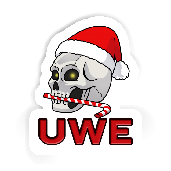 Uwe Autocollant Tête de mort Gift package Image