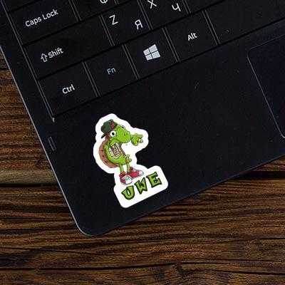 Autocollant Tortue Hip Hop Uwe Laptop Autocollant Tortue Hip Hop Uwe Laptop Image