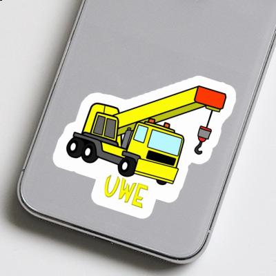 Fahrzeugkran Aufkleber Uwe Laptop Fahrzeugkran Aufkleber Uwe Laptop Image