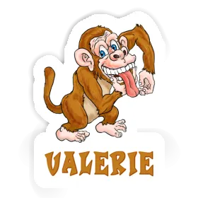 Valerie Autocollant Gorille Image