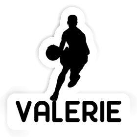 Autocollant Joueur de basket-ball Valerie Image