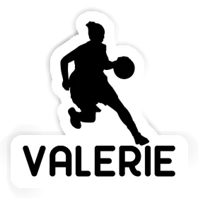 Autocollant Joueuse de basket-ball Valerie Image