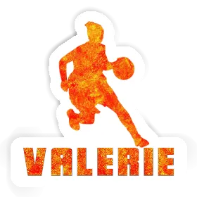 Autocollant Valerie Joueuse de basket-ball Image