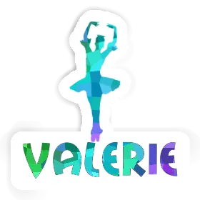 Valerie Autocollant Ballerine Image