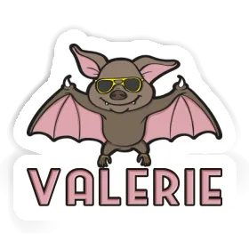 Fledermaus Aufkleber Valerie Image