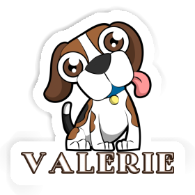 Beagle Sticker Valerie Image