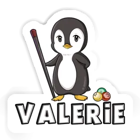 Joueur de billard Autocollant Valerie Image