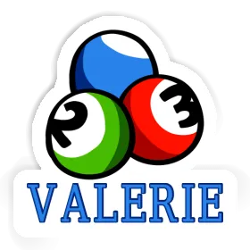 Sticker Billiard Ball Valerie Image