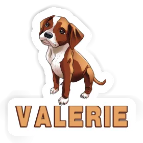 Sticker Boxerhund Valerie Image