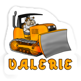 Autocollant Valerie Bulldozer Image