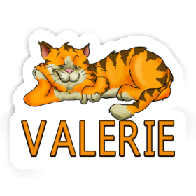 Valerie Autocollant Chat Image